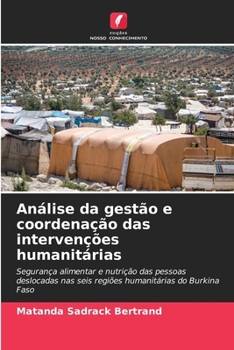 Paperback Análise da gestão e coordenação das intervenções humanitárias [Portuguese] Book