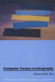 Paperback Computer Corpus Lexicography Book
