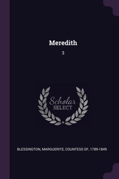 Paperback Meredith: 3 Book