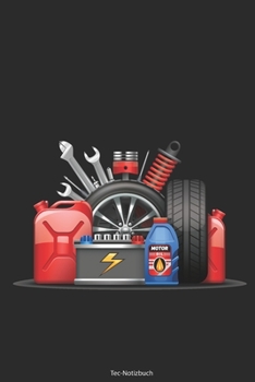 Tec-Notizbuch: Tec-Notizbuch Motiv: Notizbuch A5 liniert mit Rand, numerierte Seiten und Inhaltsverzeichnis | 110 Seiten | persönliche Geschenkidee ... Techniker  und Ingenieure (German Edition)