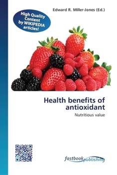 Paperback Health benefits of antioxidant Book