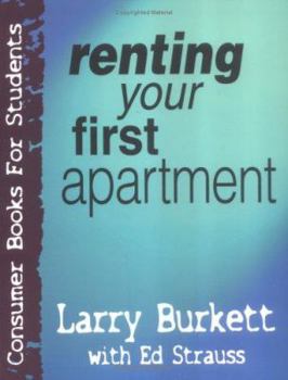 Paperback Renting Your First Apartment (Consumer Books for College Students) Book