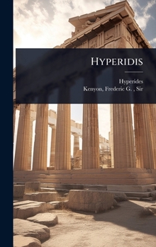 Hardcover Hyperidis [Greek, Ancient (To 1453)] Book