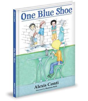 Hardcover One Blue Shoe Book