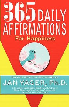 Paperback 365 Daily Affirmations for Happiness Book