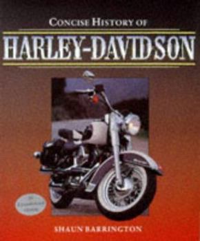 Paperback Concise History of Harley-Davidson (Osprey automotive series) Book