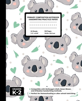 Paperback Primary Composition Notebook Handwriting Practice Paper: Kwala Blank Writing Sheets for Kindergarten to 2nd Grade Elementary Students, School Exercise Book