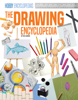 Library Binding Drawing Encyclopedia Book