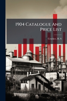 Paperback 1904 Catalogue And Price List Book
