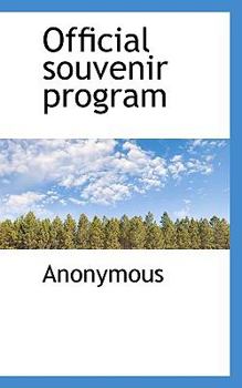 Official souvenir program