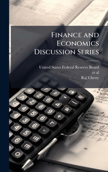 Hardcover Finance and Economics Discussion Series Book