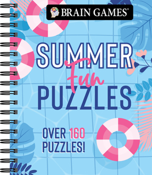Spiral-bound Brain Games - Summer Fun Puzzles (#2) : Over 160 Puzzles! Book