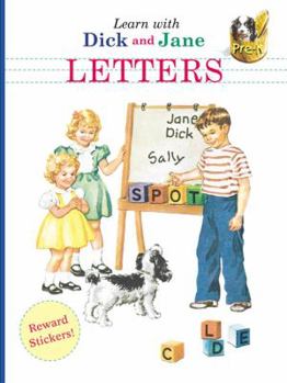 Paperback Learn With Dick and Jane: Letters Book