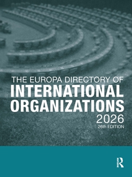 Hardcover The Europa Directory of International Organizations 2026 Book