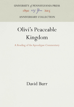 Hardcover Olivi's Peaceable Kingdom Book
