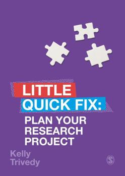 Paperback Plan Your Research Project: Little Quick Fix Book