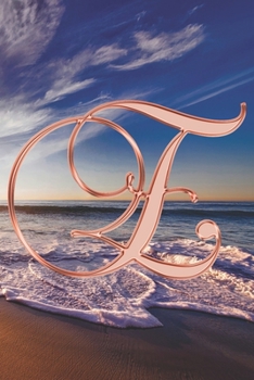 E Journal: A Monogram E Initial Capital Letter Notebook For Writing And Notes: Great Personalized Gift For All First, Middle, Or Last Names (Blue Gold Geometric Triangles Print)