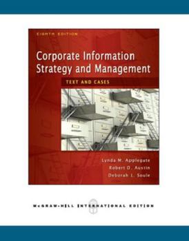 Paperback Corporate Information Strategy and Management Book
