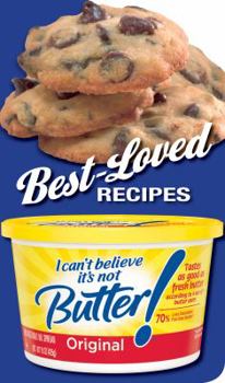 Spiral-bound Shaped Best Loved Recipes I Can't Believe It's Not Butter Book