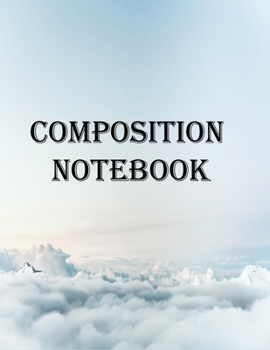 Paperback Composition Notebook: Lined Notebook Journal, notebook organizer, Paper For High School College University Students, 100 Pages, Large (8.5 x Book