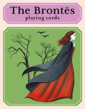 Laurence King Brontë Playing Cards - Complete Card Deck Featuring 54 of The Brontës Most Memorable Characters. 3.5” x 4.5” Box with Stunning Illustrations of Classic Literature Characters!