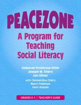 Hardcover Peacezone: A Program for Teaching Social Literacy Book