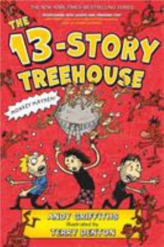 Paperback The 13-Story Treehouse: Monkey Mayhem! Book