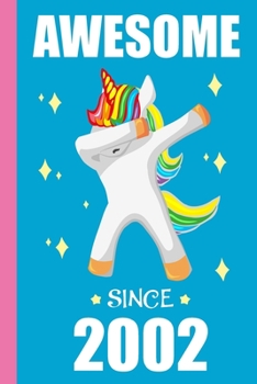 17th Birthday Dabbing Unicorn: Blank Lined Journal, Notebook, Planner Awesome Happy 17th Birthday 17 Years Old Gift For Girls