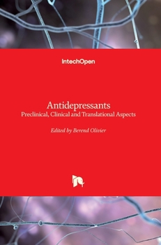 Hardcover Antidepressants: Preclinical, Clinical and Translational Aspects Book