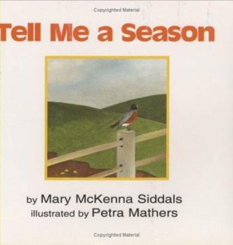 Hardcover Tell Me a Season Book