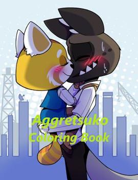 Paperback Aggretsuko Coloring Book: Amazing Coloring Book Based on Incredible Music Cartoon Book