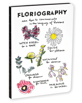 Paperback Floriography A5 Notebook Book