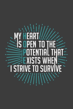 Writing About My Health Journey with Ovarian Cancer: College Ruled Notebook (Hope Sunburst Cover)