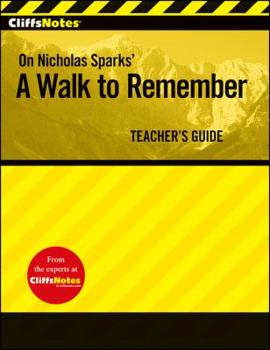 CliffsNotes A Walk to Remember Teacher's Guide