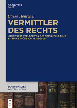 Hardcover Vermittler des Rechts [German] Book