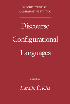 Paperback Discourse Configurational Languages Book