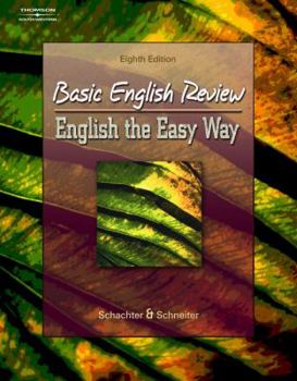 Paperback Basic English Review: English the Easy Way Book