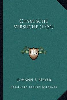 Paperback Chymische Versuche (1764) [German] Book