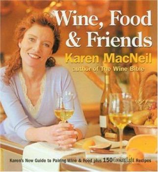Hardcover Wine, Food & Friends Book