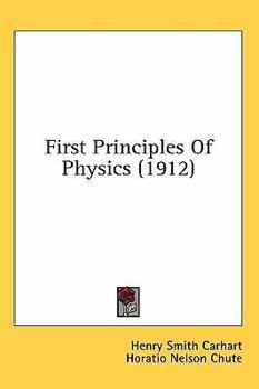 First Principles of Physics