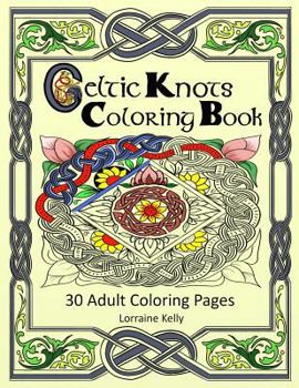 Paperback Celtic Knots Coloring Book: 30 Adult Coloring Pages Book