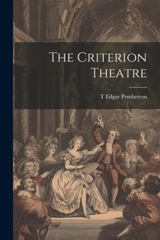 Paperback The Criterion Theatre Book