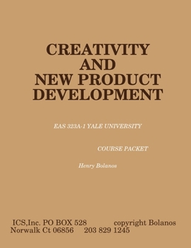 Paperback Creativity and New Product Development Book