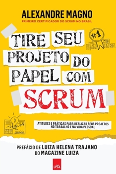 Paperback Tire seu projeto do papel com Scrum [Portuguese] Book