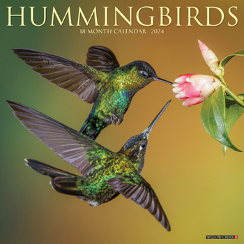 Calendar Hummingbirds 2024 12 X 12 Wall Calendar Book