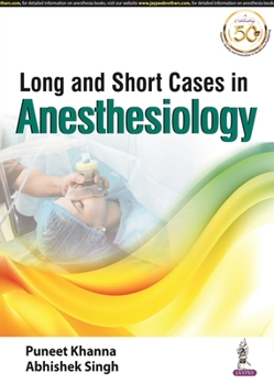 Paperback LONG AND SHORT CASES IN ANESTHESIOLOGy Book