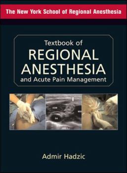 Hardcover Textbook of Regional Anesthesia and Acute Pain Management Book