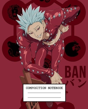 Composition Notebook: The Seven Deadly Sins Soft Glossy Cover Wide Ruled Lined Pages Book 7.5 x 9.25 Inches 110 Pages