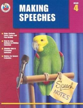 Paperback Making Speeches, Grade 4 Book