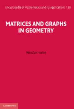 Hardcover Matrices and Graphs in Geometry Book